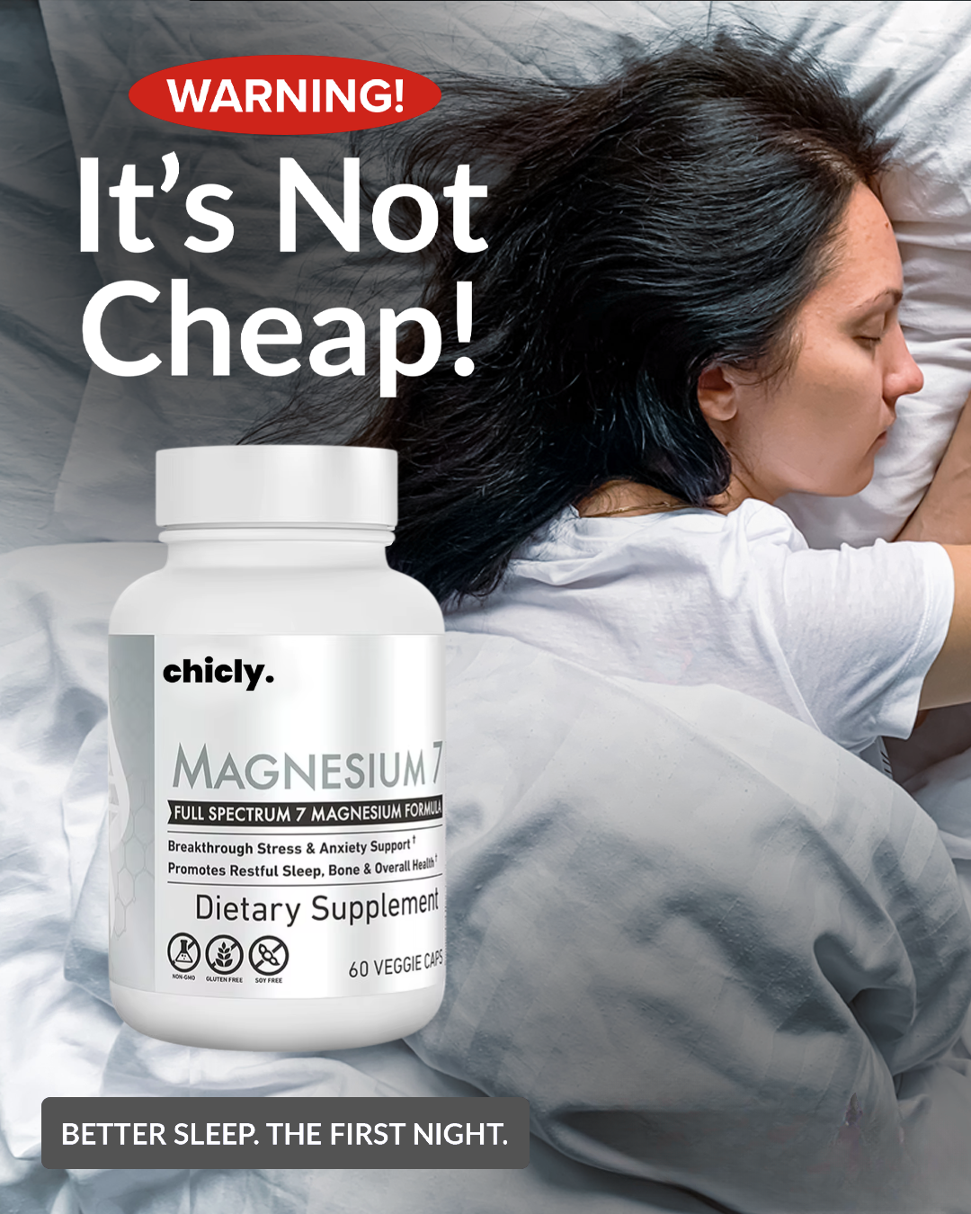 Magnesium 7 – For Stress Relief, Deep Sleep & Rejuvenated Energy