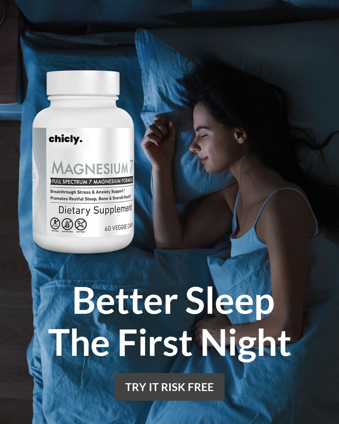 Magnesium 7 – For Stress Relief, Deep Sleep & Rejuvenated Energy