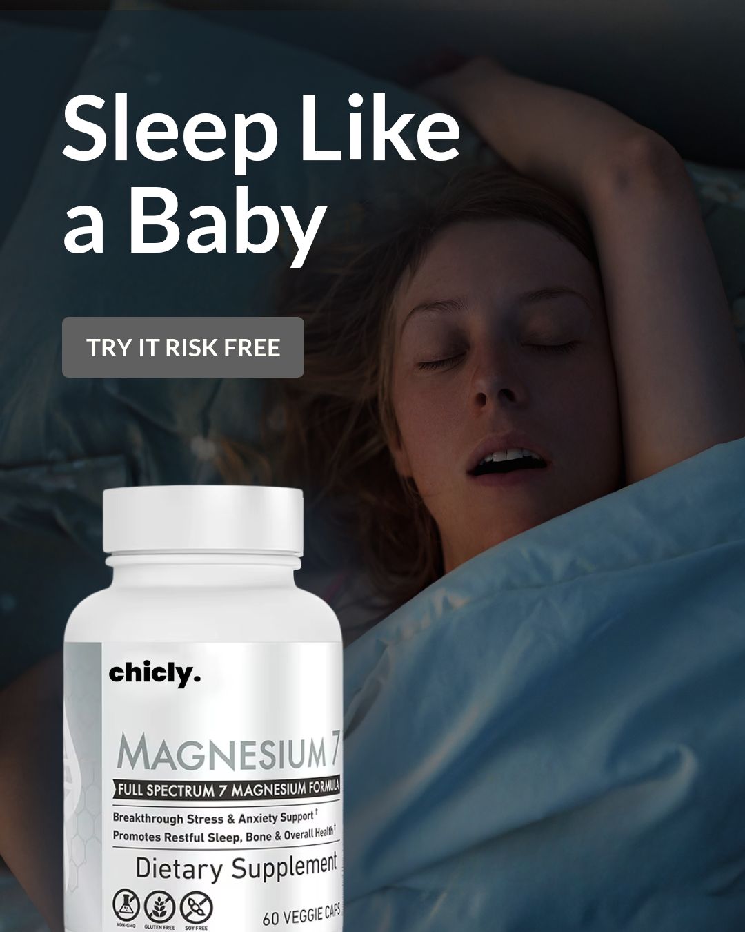 Magnesium 7 – For Stress Relief, Deep Sleep & Rejuvenated Energy